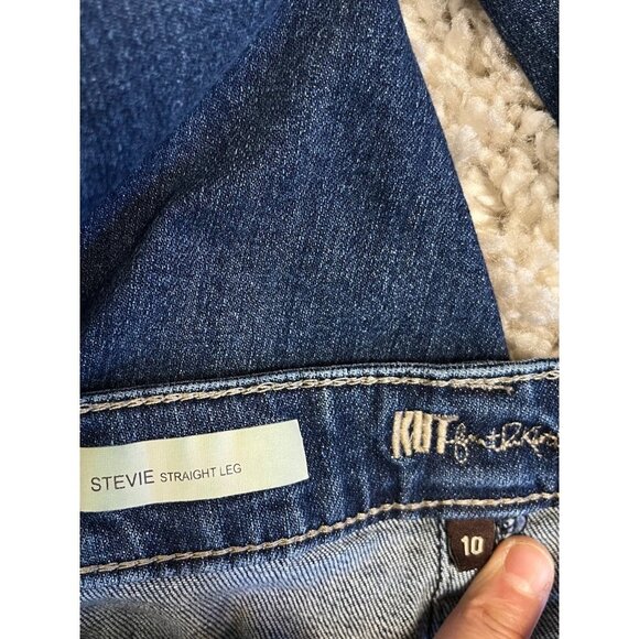 KUT from Kloth Stevie Straight leg Jeans size 10 - Picture 4 of 11